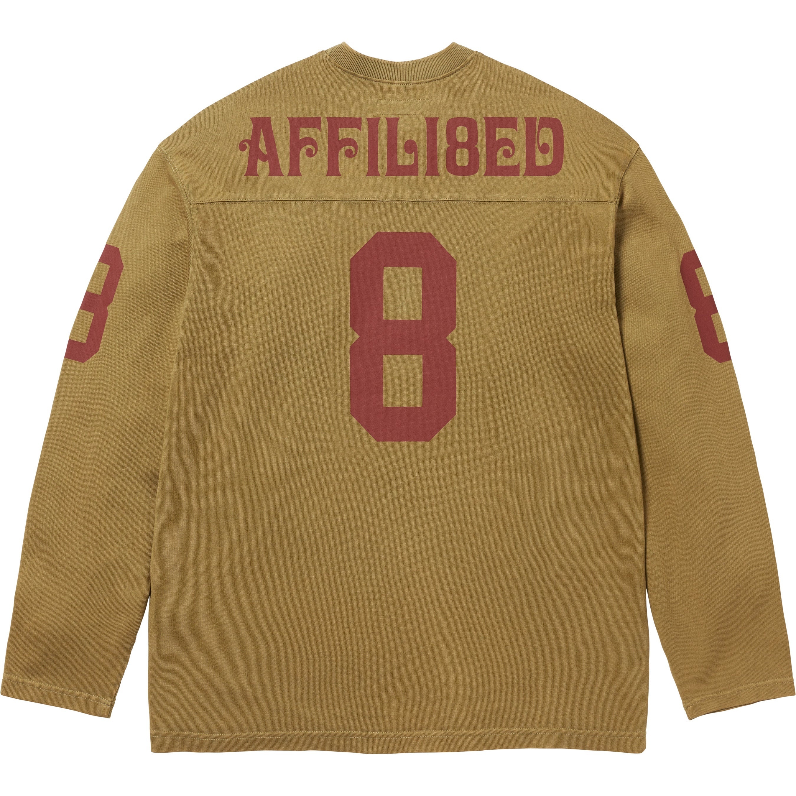Affiliated L/S Football Top view 12
